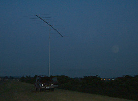 mukainoshiro2 8el.Yagi-Uda beamed toward South