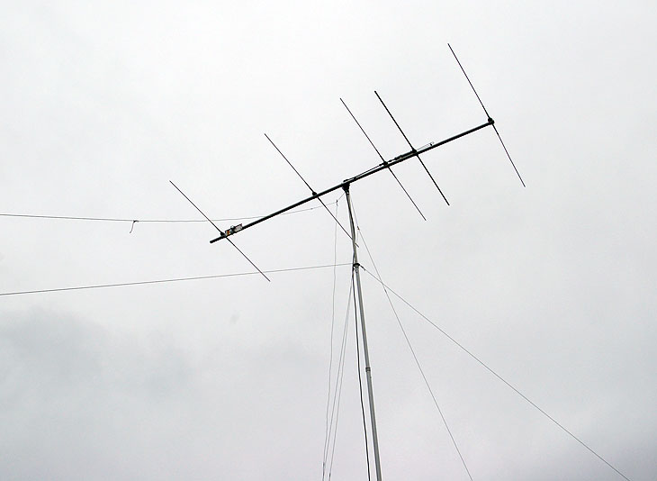 50MHz5el.Yagi-Uda and Double Inverted eL