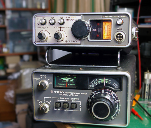 TRIO TR-7010 + VFO-40