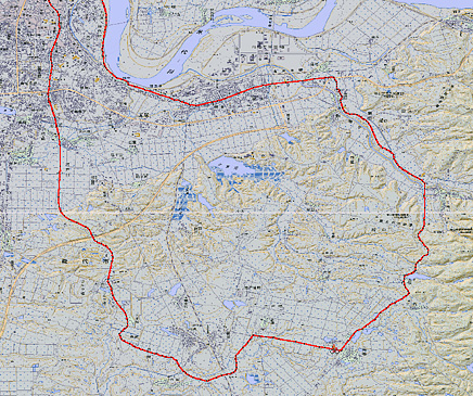 Hiyama-Shitobashi Route Map