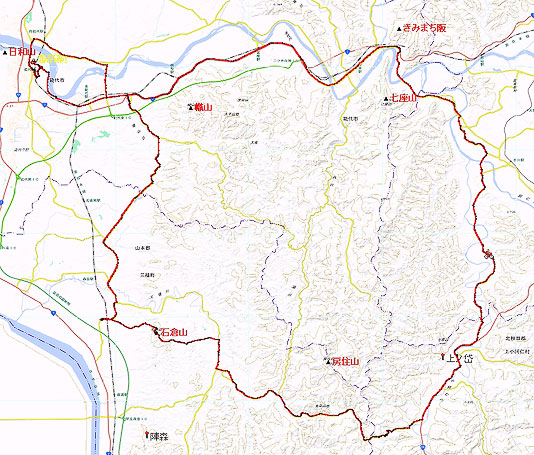 Kamikoani-route Map