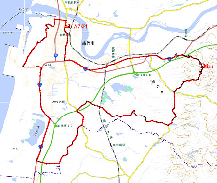 変則幟山コース Map