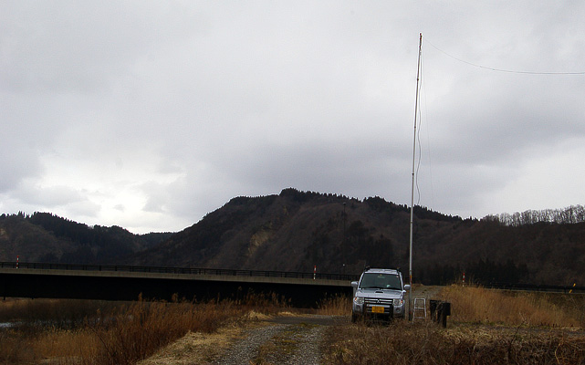 北秋田市(旧 合川町) 阿仁川堤防 QN00DE