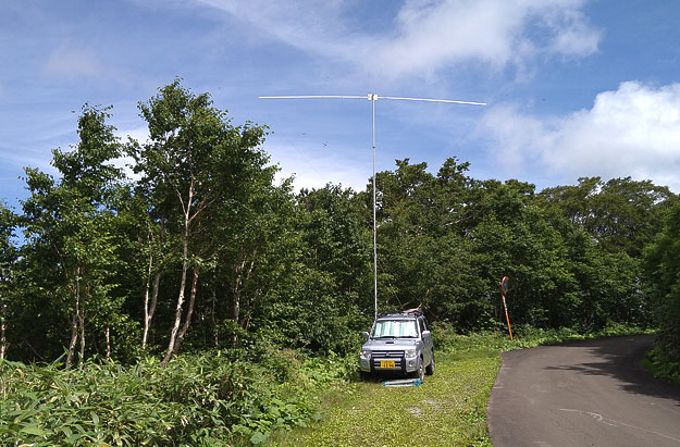 八峰町 青秋林道D 標高896m 北方向