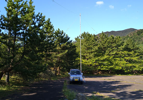 八峰町 チゴキ崎駐車場 PN90XJ