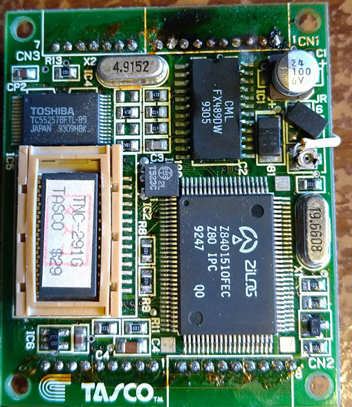 TNC-291G CPU基板 表(修理後)