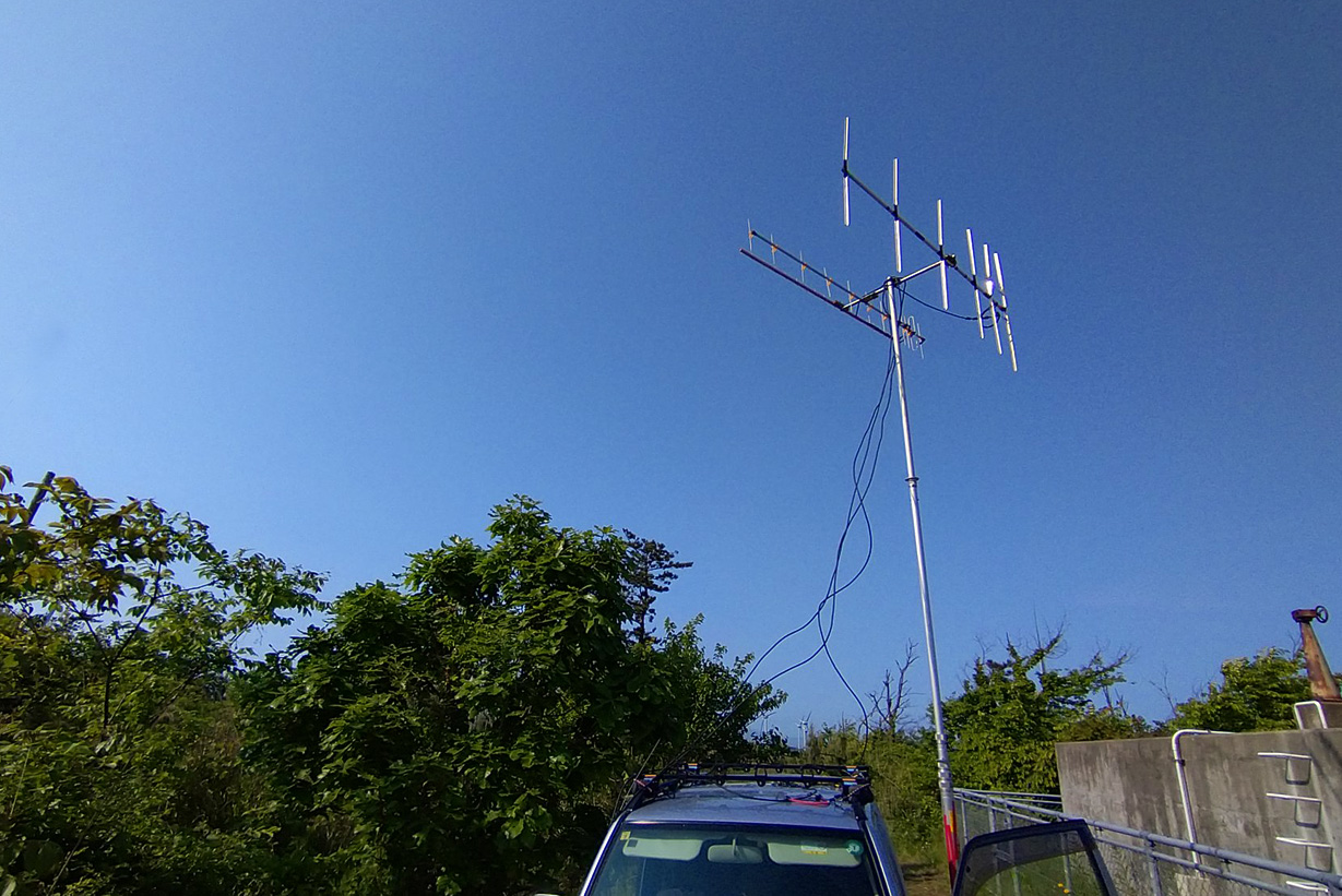 三種町 釜谷浜近傍 浜田ポンプ場 PN90XC 標高40m
