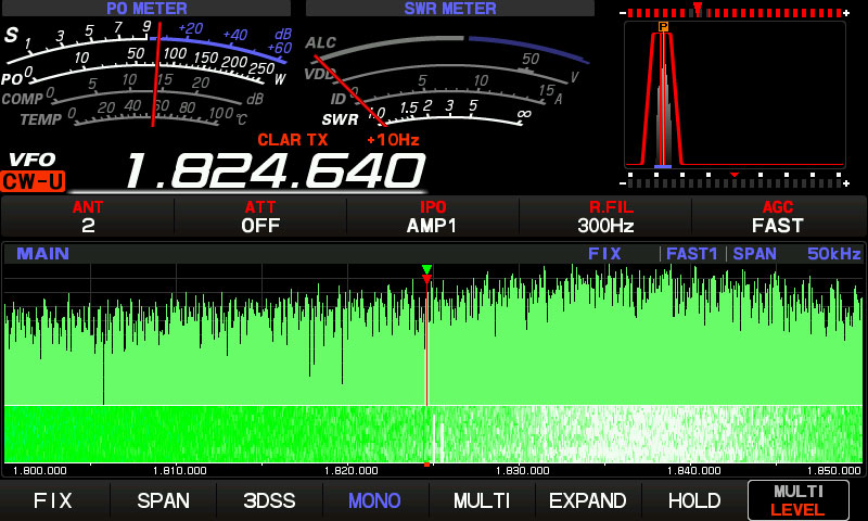 レインノイズ(驟雨雑音) これでは 国内の強力局しか聞こえない。 レインノイズ(驟雨雑音) これでは 国内の強力局しか聞こえない。